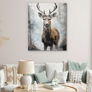Wild buck - Canvas Wall Art