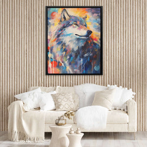 Wild Spirit - Yellow Canvas Wall Art