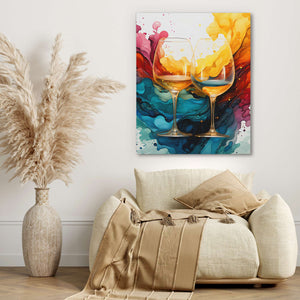 Wine Splash - Luxury Wall Art