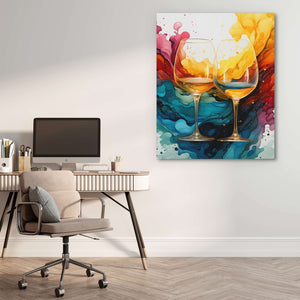 Wine Splash - Luxury Wall Art