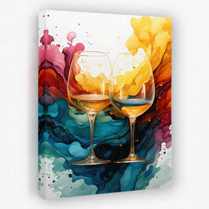 Wine Splash - Luxury Wall Art