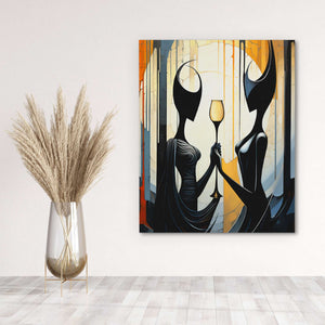 Wine Witches - Luxury Wall Art