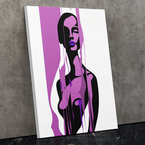 Woman's Pink Form - Luxury Wall Art