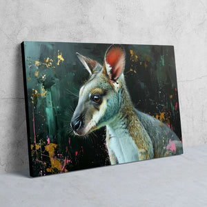 Young Kangaroo - Luxury Wall Art