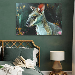 Young Kangaroo - Luxury Wall Art