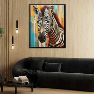 Zebra's Illusion - Luxury Wall Art