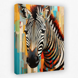 Zebra's Illusion - Luxury Wall Art