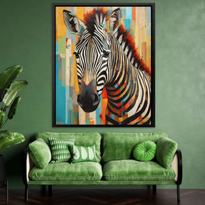 Zebra's Illusion - Luxury Wall Art