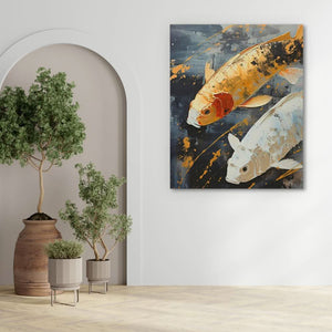 Zen Aquatic Elegance - Luxury Wall Art