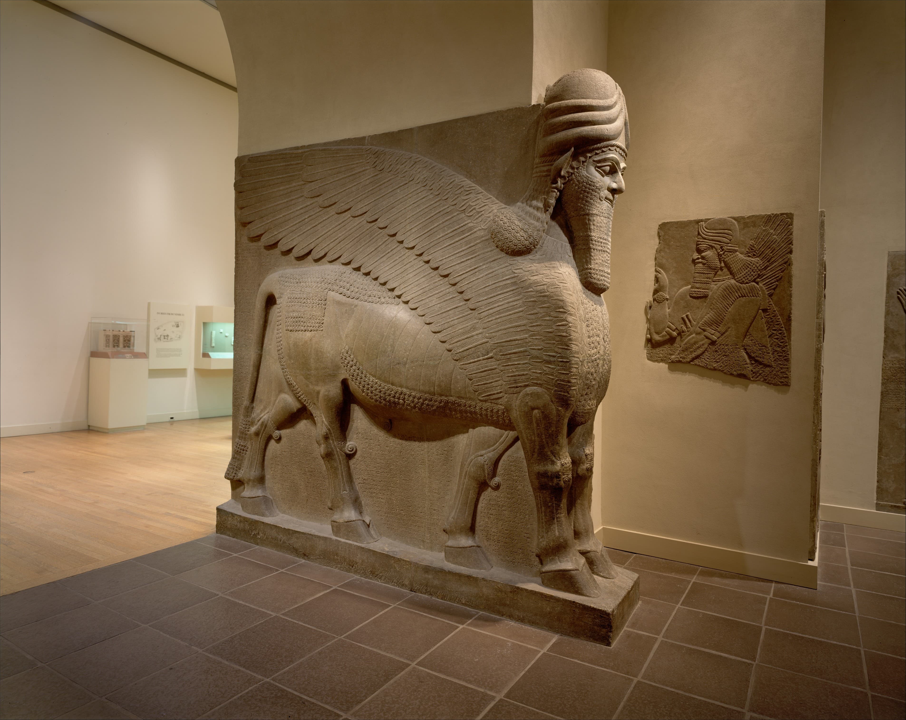 Lamassu (Human-Headed Winged Bull) by Ancient Assyrian (Unknown)