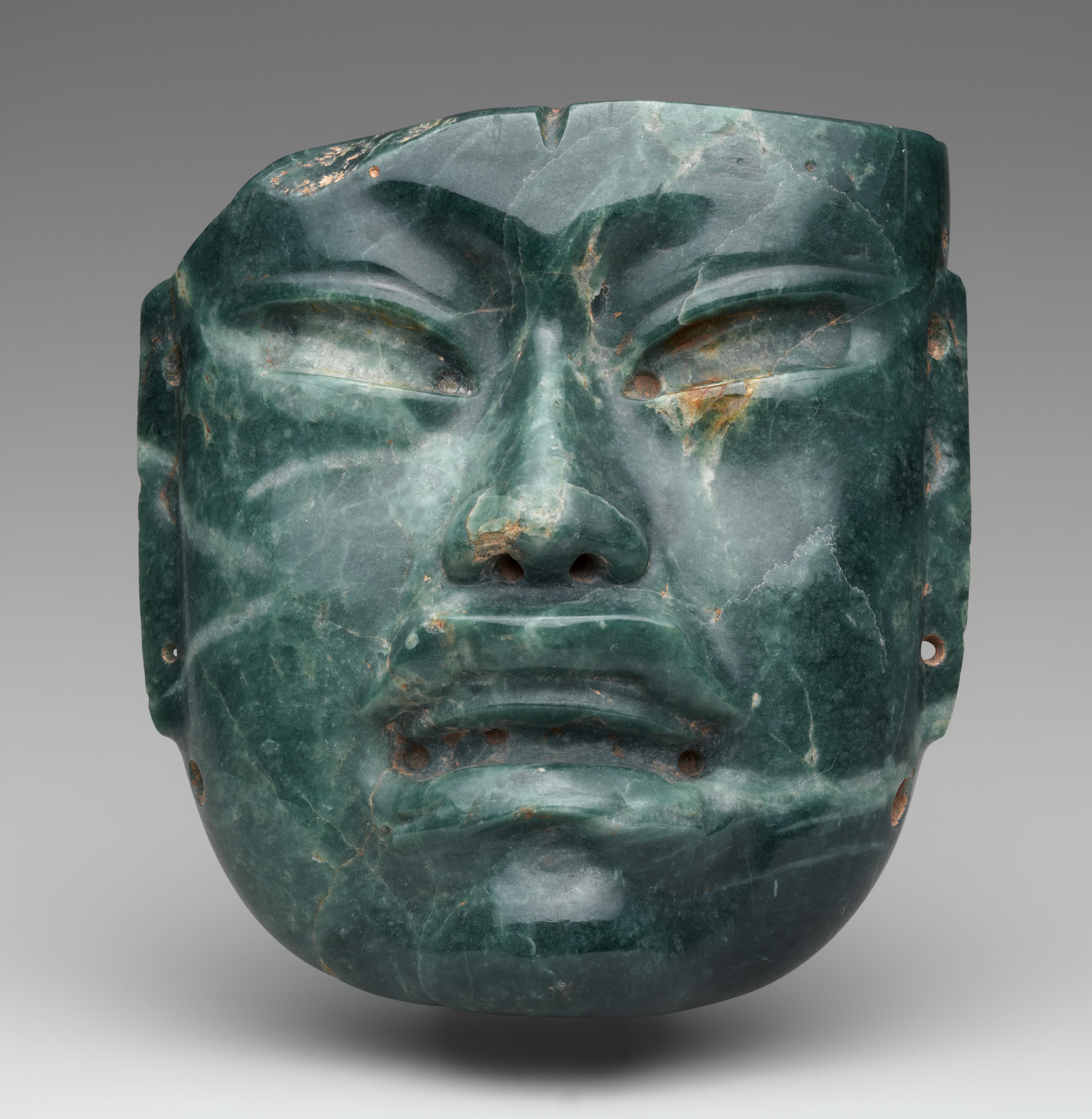Olmec Jade Mask by Ancient Olmec (Unknown)