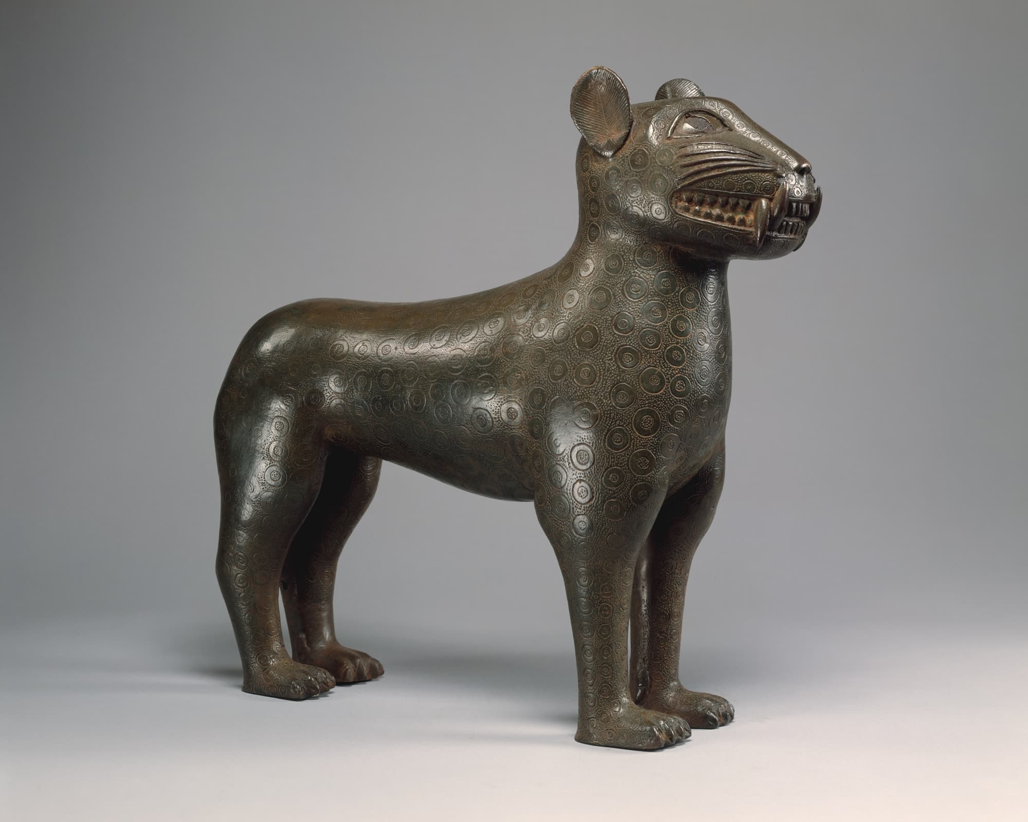 Benin Bronze Leopard by Ancient Benin (Unknown)