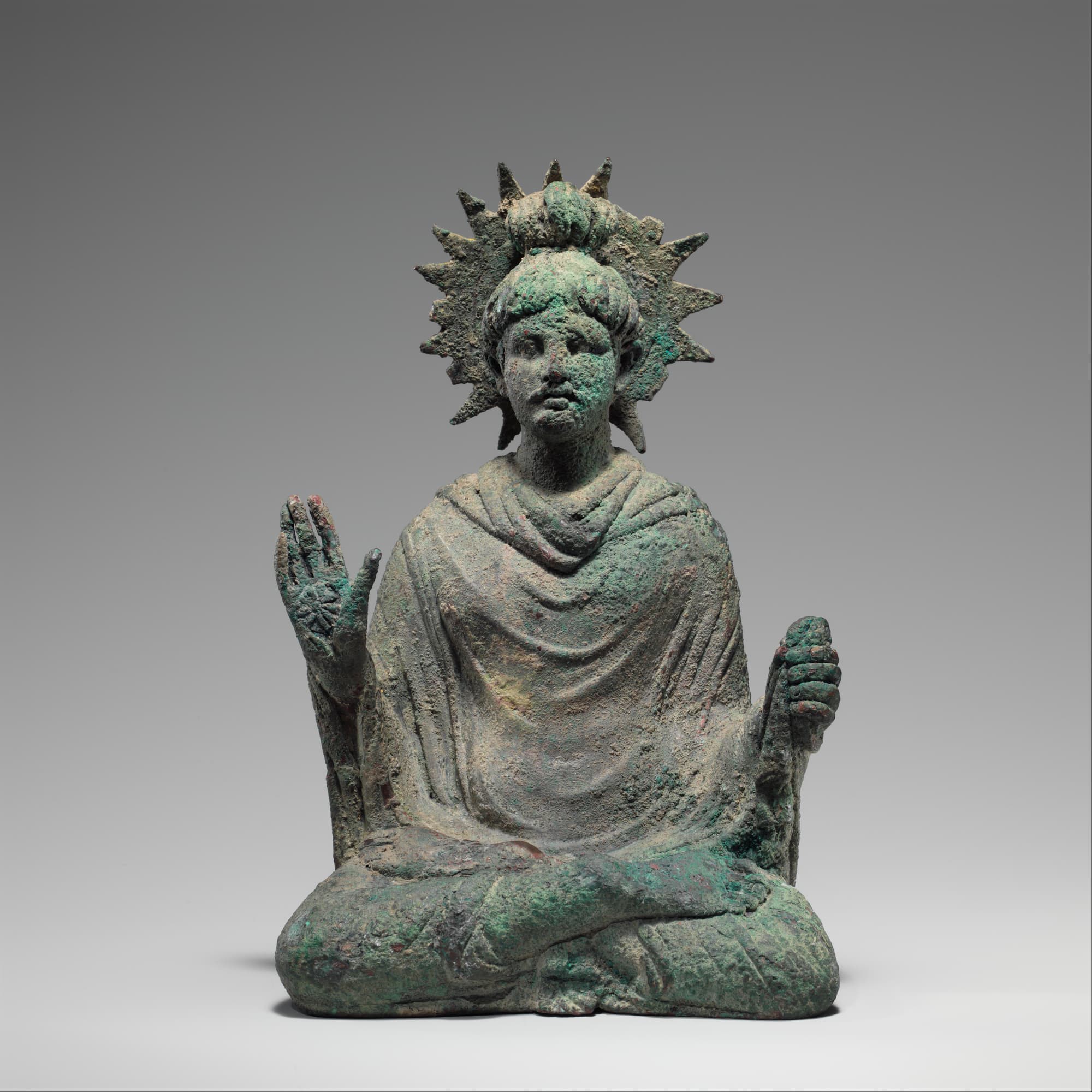 Seated Buddha from Gandhara by Ancient Japanese (Unknown)