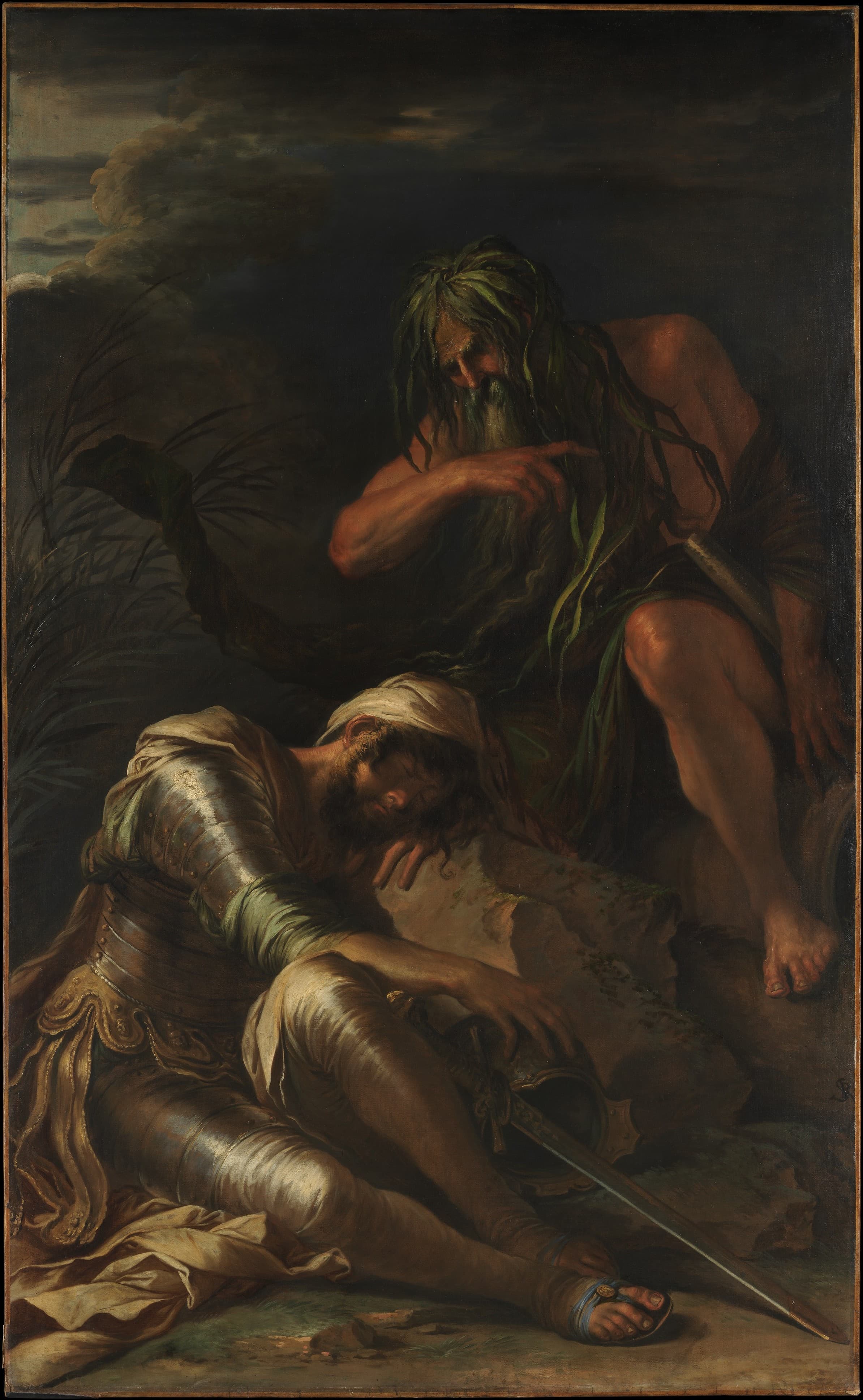 Aeneas, Anchises, and Ascanius by Gian Lorenzo Bernini