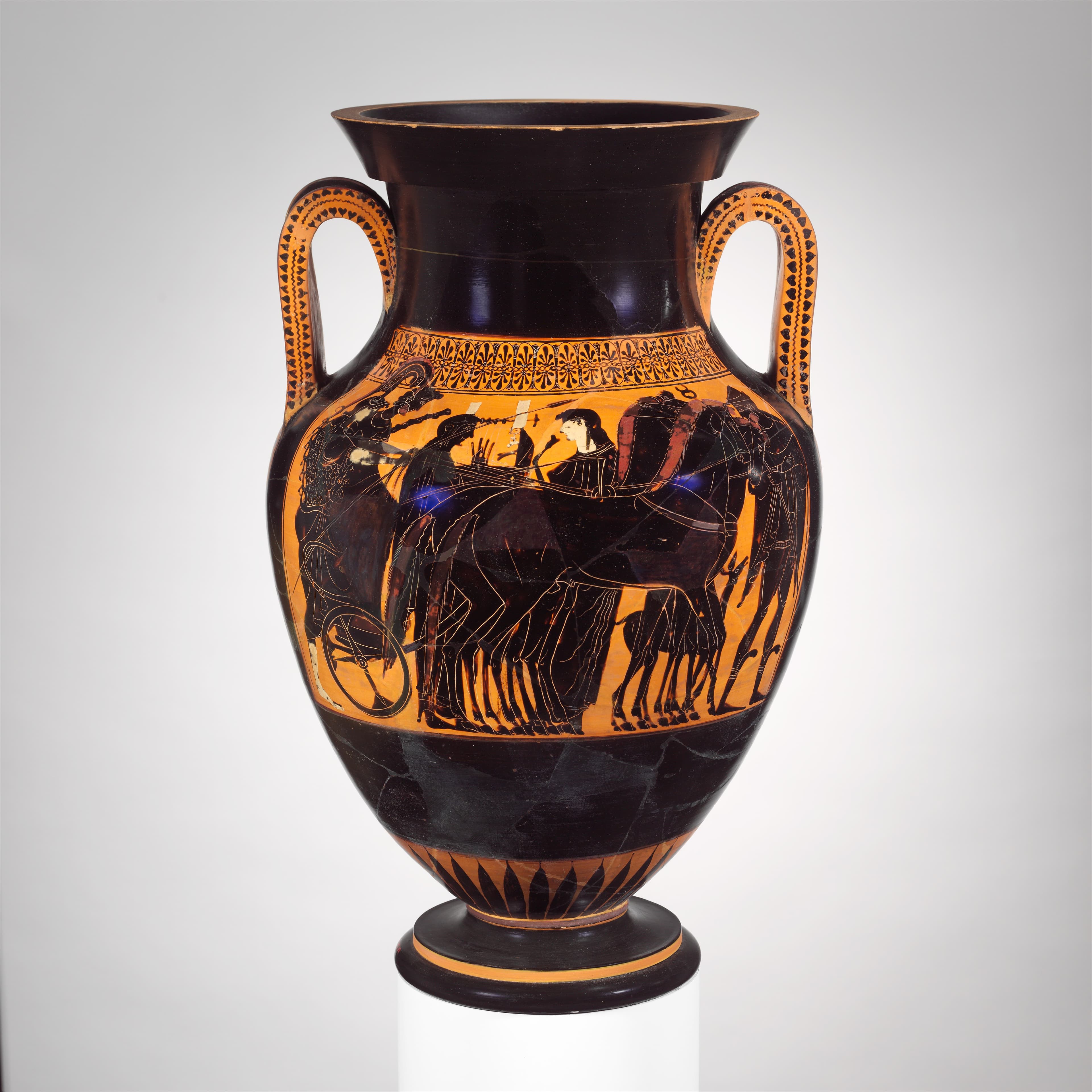 Hermes and the Infant Dionysus by Praxiteles