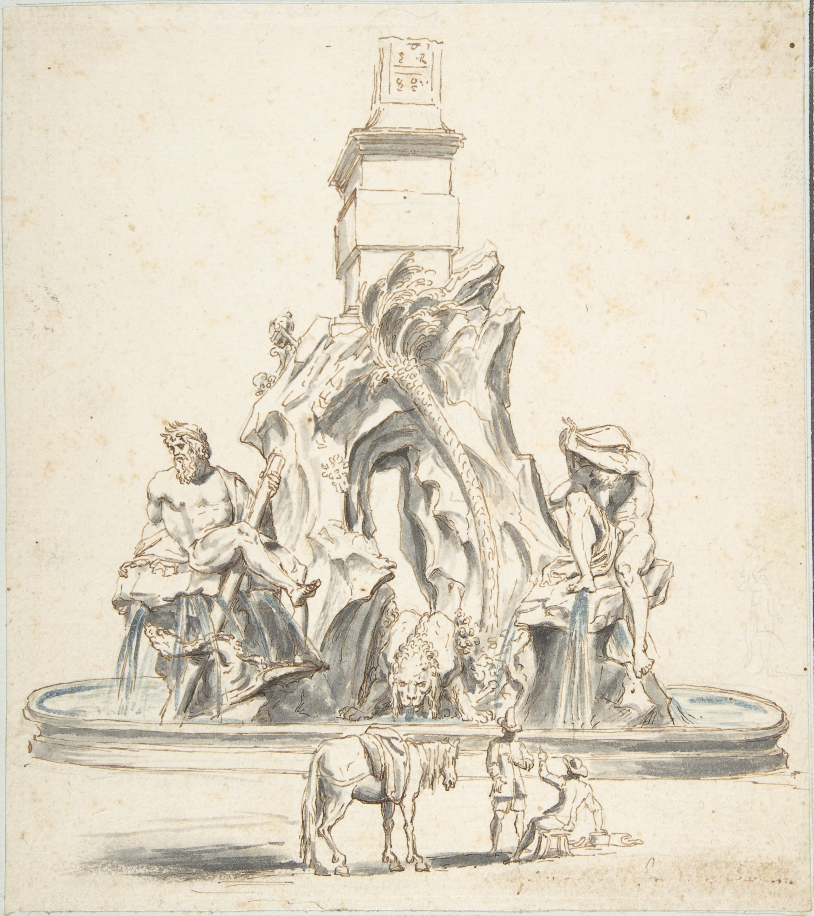 Fountain of the Four Rivers by Gian Lorenzo Bernini