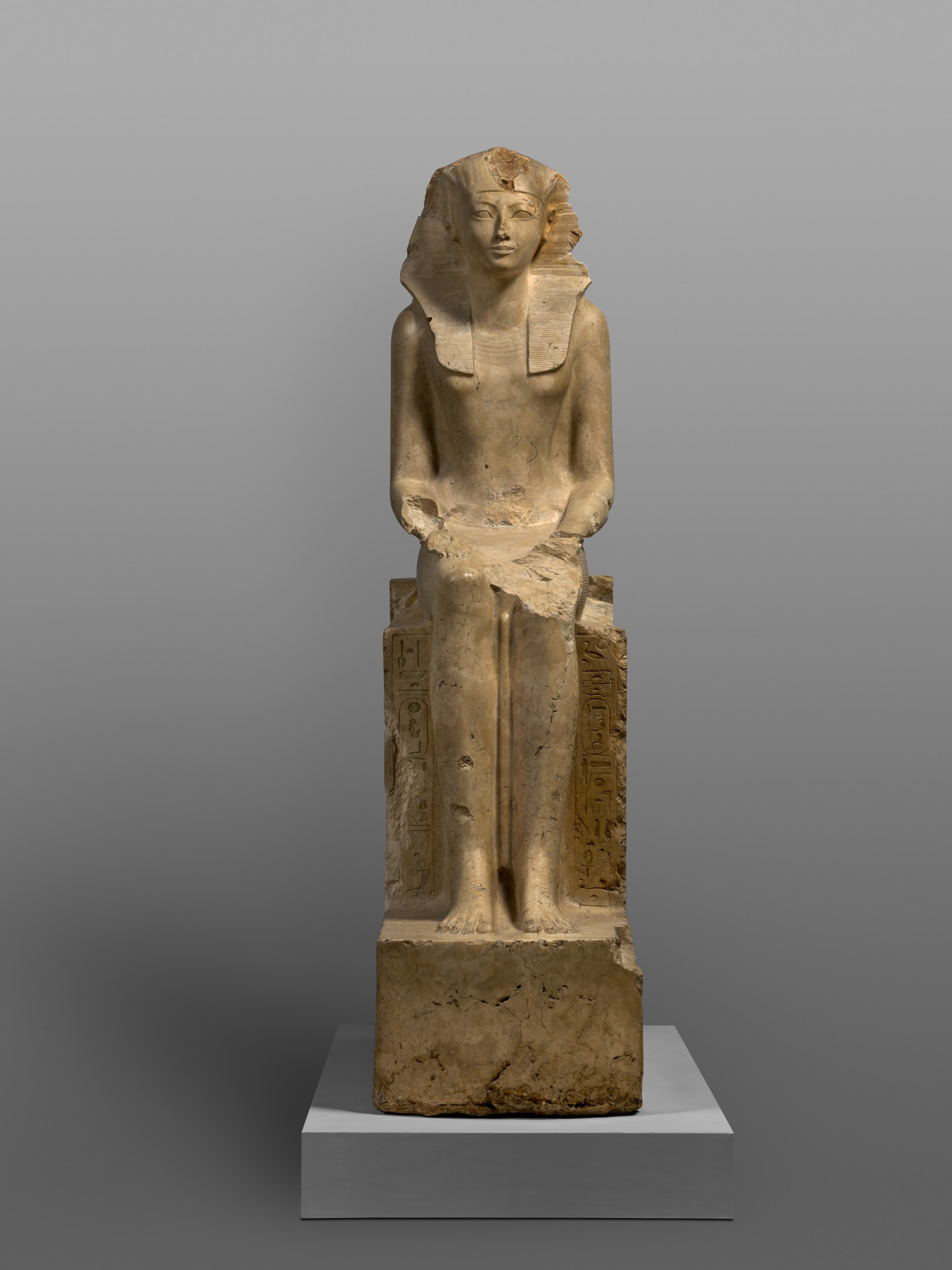 Statue of Seated Hatshepsut by Ancient Egyptian (Unknown)