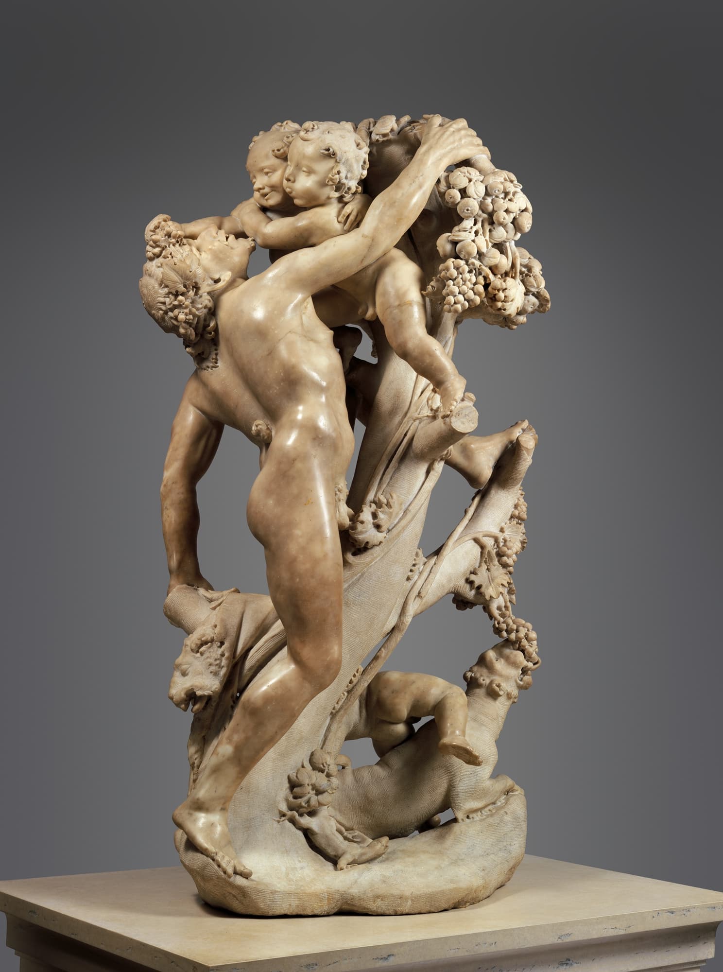 Bacchanal: A Faun Teased by Children by Gian Lorenzo Bernini