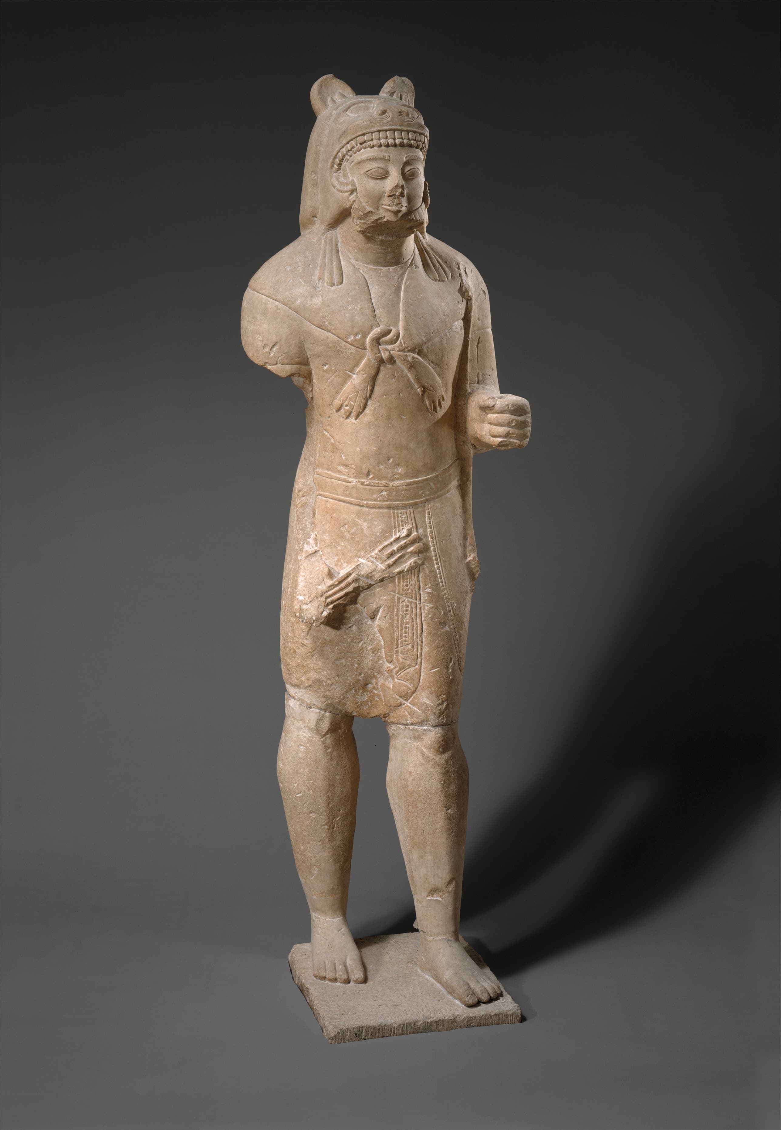 Limestone Herakles by Ancient Greek (Unknown)