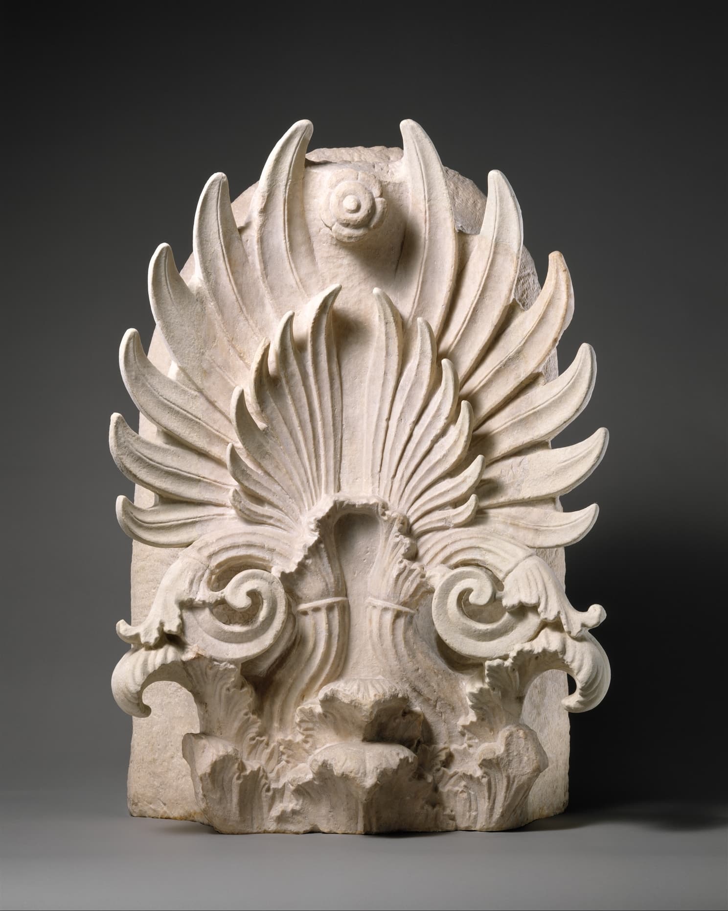 Marble akroterion by Ancient Greek (Unknown)