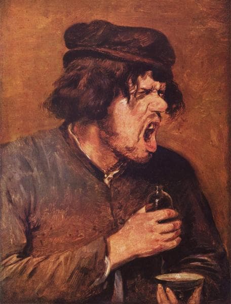 The Bitter Drunk by Adriaen Brouwer