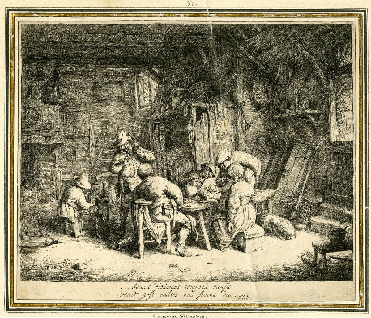 The Breakfast by Adriaen van Ostade