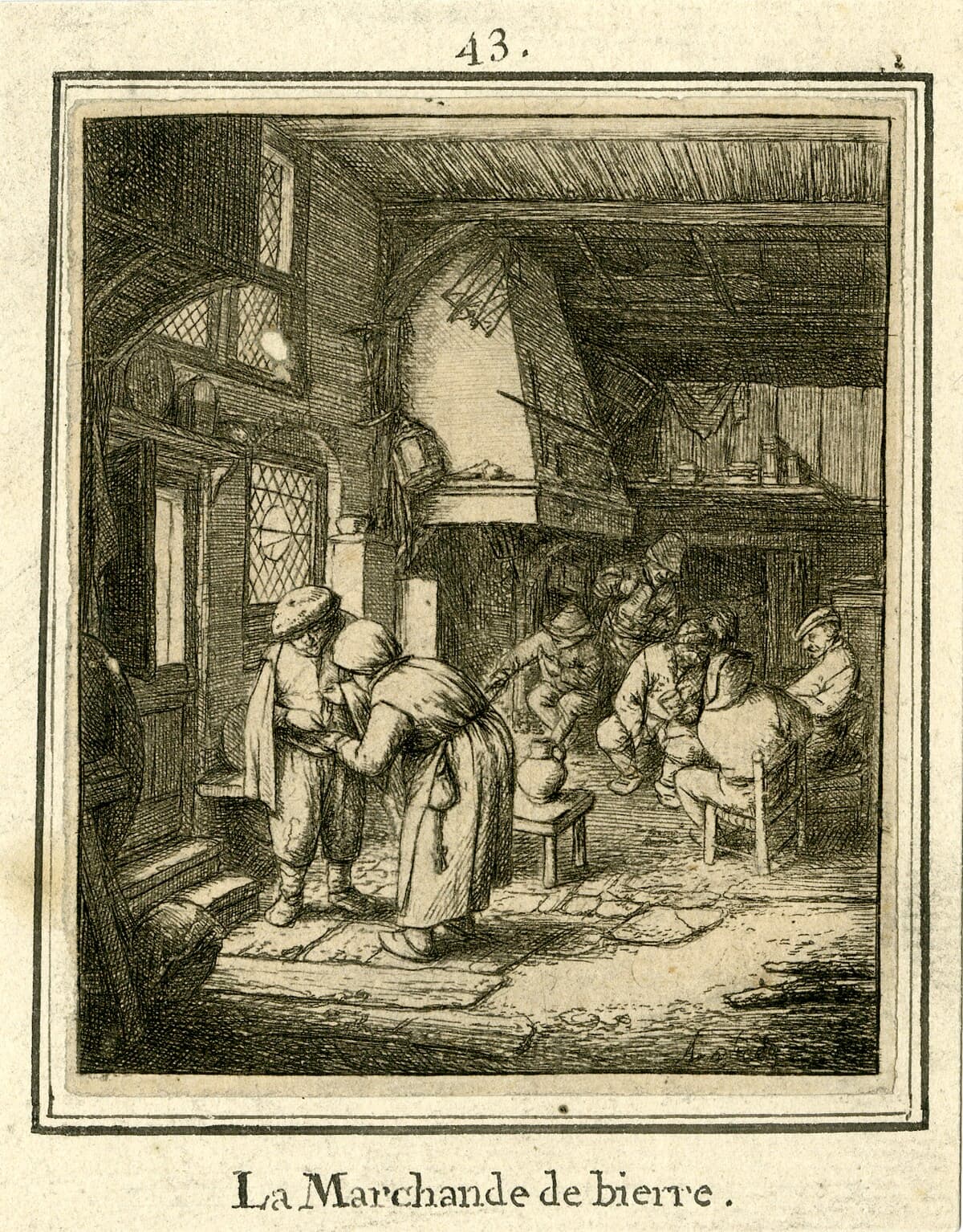 The Peasant Settling His Debt by Adriaen van Ostade