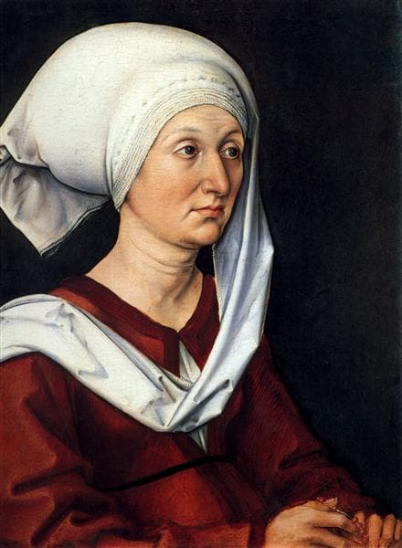 Portrait of Barbara by Albrecht Dürer at Germanisches Nationalmuseum, Nuremberg