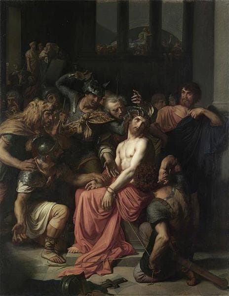 Jesus In The Pretorium by Alexandre Cabanel at Musée d'Orsay