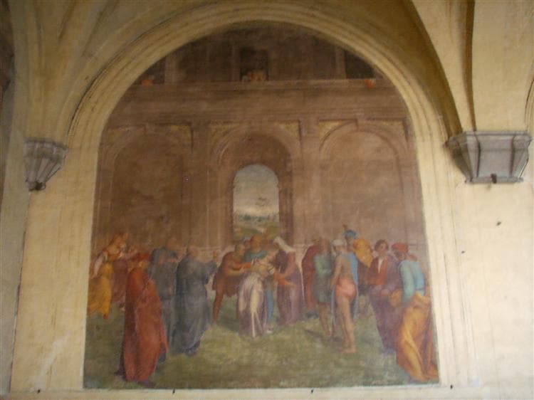 The Healing of the Possessed Woman by Andrea del Sarto