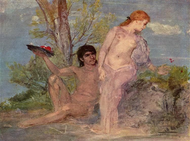 Idyll by Arnold Böcklin at Kunsthaus Zürich
