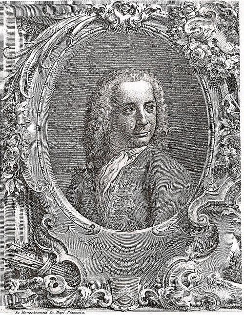 Portrait of Canaletto, Italian artist (1697–1768)