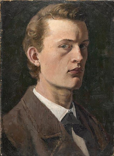 Portrait of Edvard Munch, Norwegian artist (1863–1944)