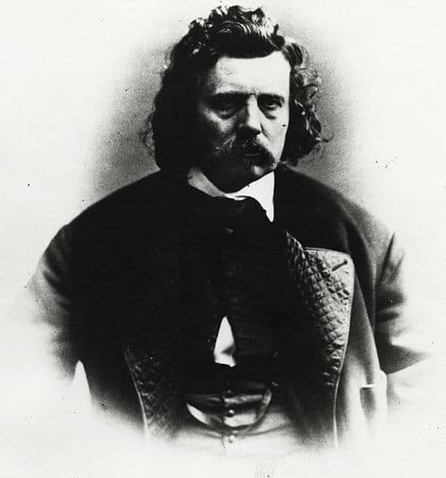 Portrait of Emanuel Leutze, German-American artist (1816–1868)
