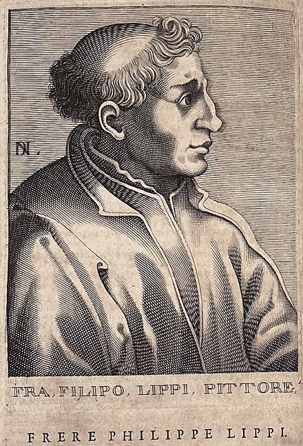 Portrait of Filippo Lippi, Italian artist (1406–1469)