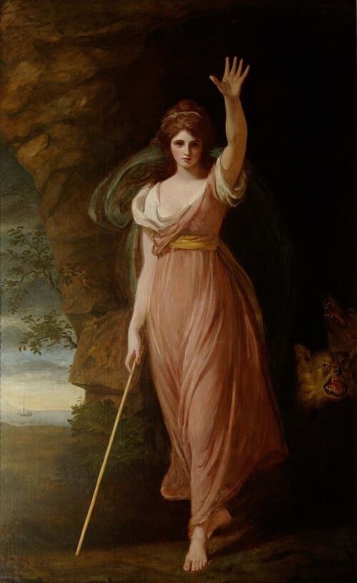 Portrait of George Romney, British artist (1734–1802)