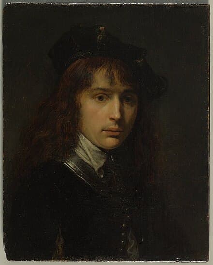 Portrait of Gerrit Dou, Dutch artist (1613–1675)