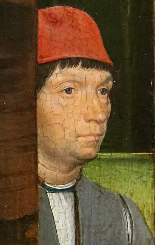 Portrait of Hans Memling, Flemish artist (1430–1494)