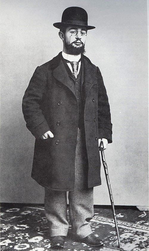 Portrait of Henri de Toulouse-Lautrec, French artist (1864–1901)
