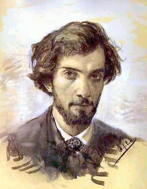 Portrait of Isaac Levitan, Russian artist (1860–1900)