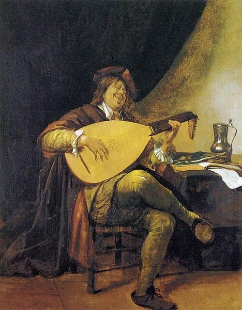 Portrait of Jan Steen, Dutch artist (1626–1679)