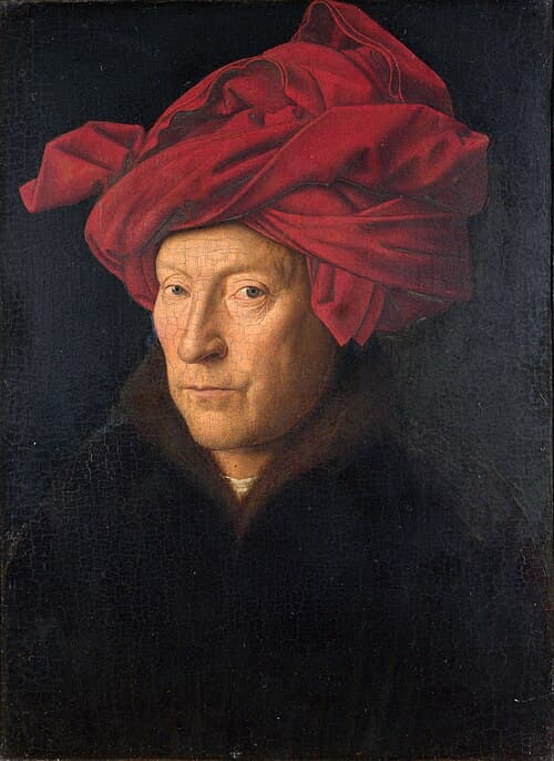 Portrait of Jan van Eyck, Flemish artist (1390–1441)