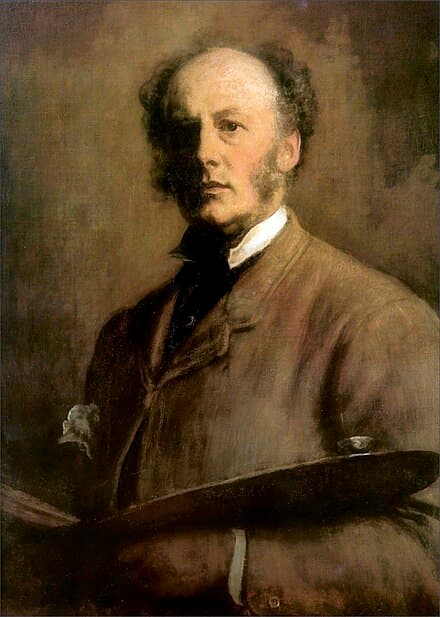 Portrait of John Everett Millais, British artist (1829–1896)