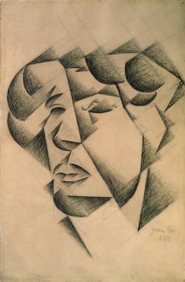 Portrait of Juan Gris, Spanish artist (1887–1927)
