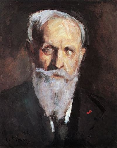 Portrait of Konstantin Korovin, Russian artist (1861–1939)