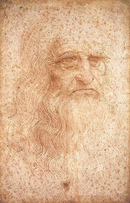 Portrait of Leonardo da Vinci, Italian artist (1452–1519)