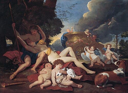 Portrait of Nicolas Poussin, French artist (1594–1665)