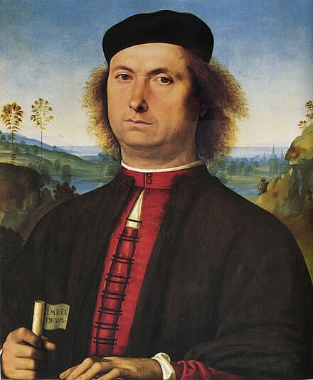 Portrait of Perugino, Italian artist (1446–1523)