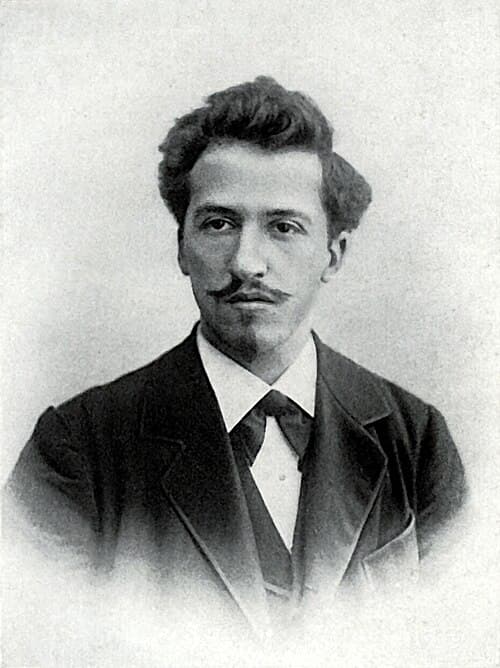 Portrait of Piet Mondrian, Dutch artist (1872–1944)