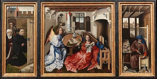 Portrait of Robert Campin, Flemish artist (1375–1444)